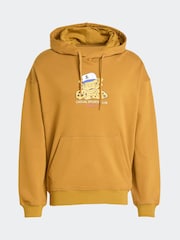 adidas Originals Brown Wabash Loose Hoodie - Image 6 of 6