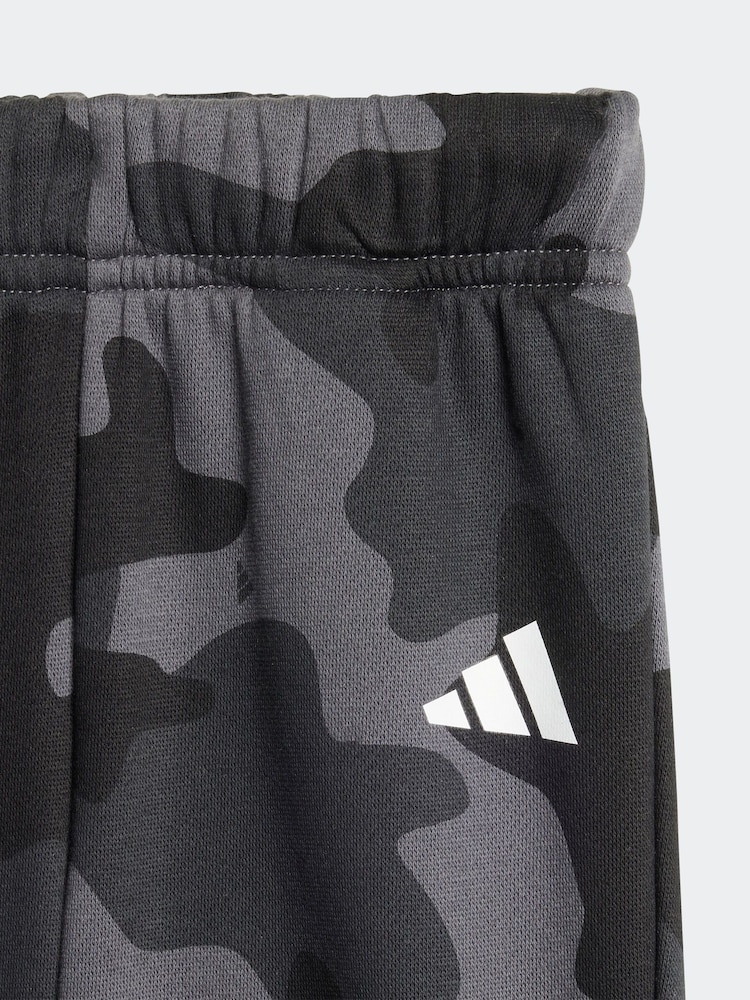 adidas Black Essentials Camo Fleece Sweat top & jogger set Set Infant Kids - Image 7 of 7