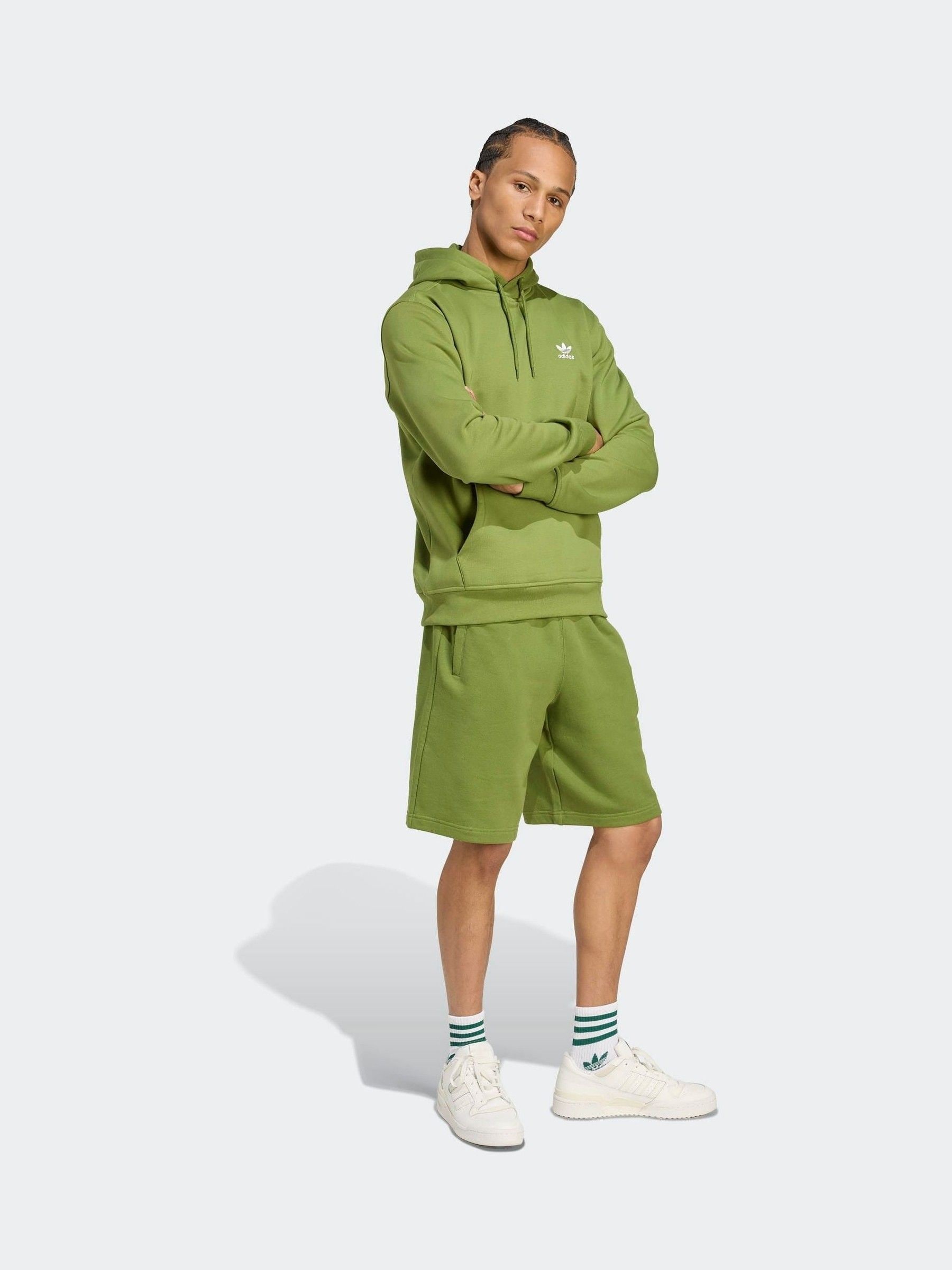 Next：日本 グリーン - adidas Originals Trefoil エッセンシャル