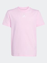 adidas Pink Essentials T-Shirt Kids - Image 1 of 1