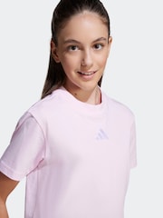adidas Pink Essentials T-Shirt Kids - Image 5 of 6