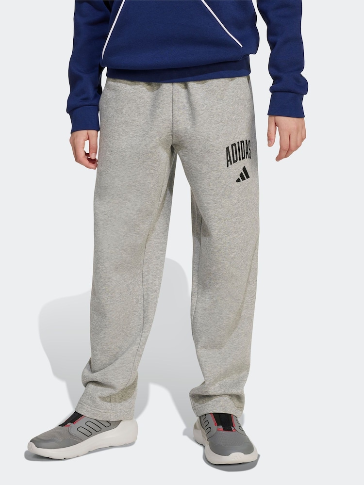 adidas Grey Essentials Collegiate Joggers Kids - Image 1 of 5