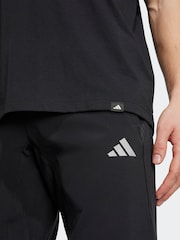 adidas Black Climacool Vintage Training Graphic Print T-Shirt - Image 5 of 6