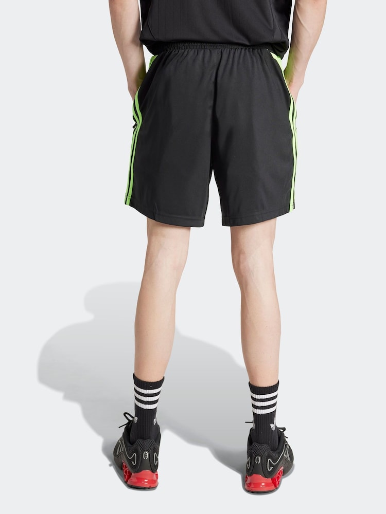 adidas Originals Black Teamgeist Adicolor Shorts - Image 2 of 6