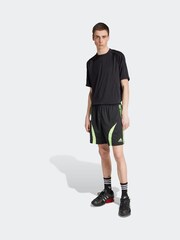 adidas Originals Black Teamgeist Adicolor Shorts - Image 3 of 6