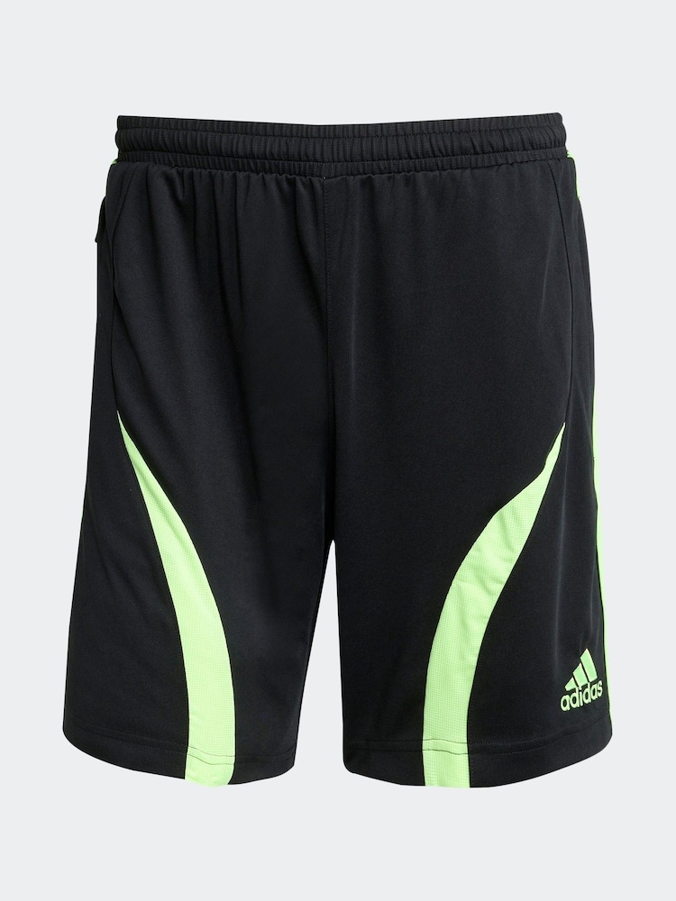 adidas Originals Black Teamgeist Adicolor Shorts - Image 6 of 6