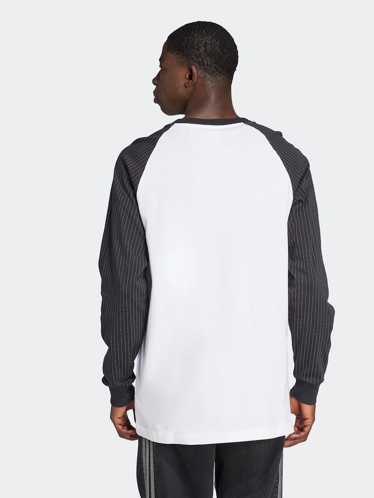 adidas Originals White Wabash Loose Baseball Jersey T-Shirt - Image 2 of 6