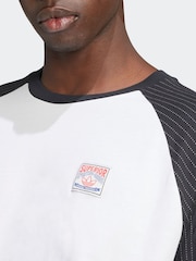 adidas Originals White Wabash Loose Baseball Jersey T-Shirt - Image 4 of 6