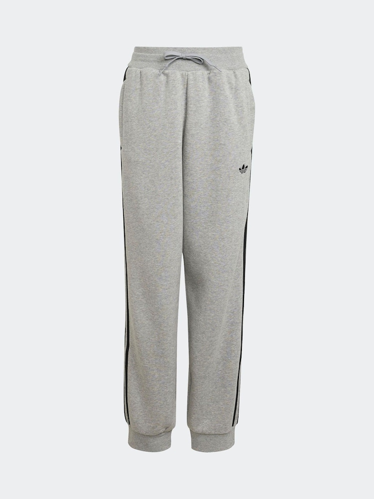 adidas Originals Grey Kids Loose 3-Stripes Joggers - Image 1 of 1