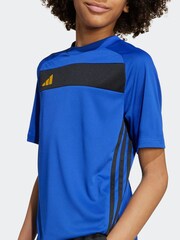adidas Blue Tiro 25 Essentials Kids Jersey - Image 1 of 4