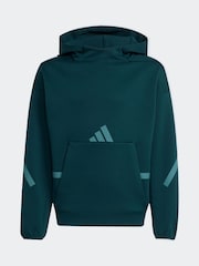 adidas Green Kids Z.N.E. Hoodie - Image 6 of 6