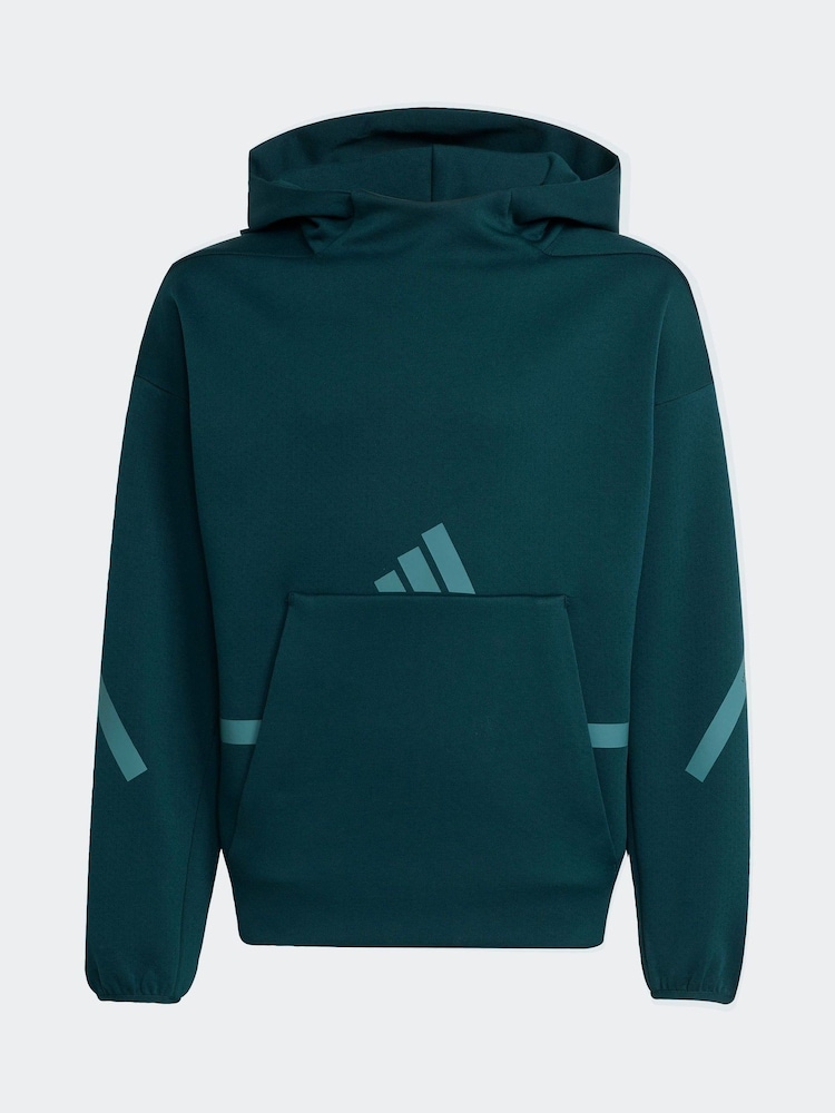 adidas Green Kids Z.N.E. Hoodie - Image 6 of 6