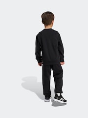 adidas Black Essentials Little Kids Joggers Set - Image 2 of 5