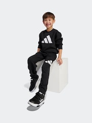 adidas Black Essentials Little Kids Joggers Set - Image 3 of 5