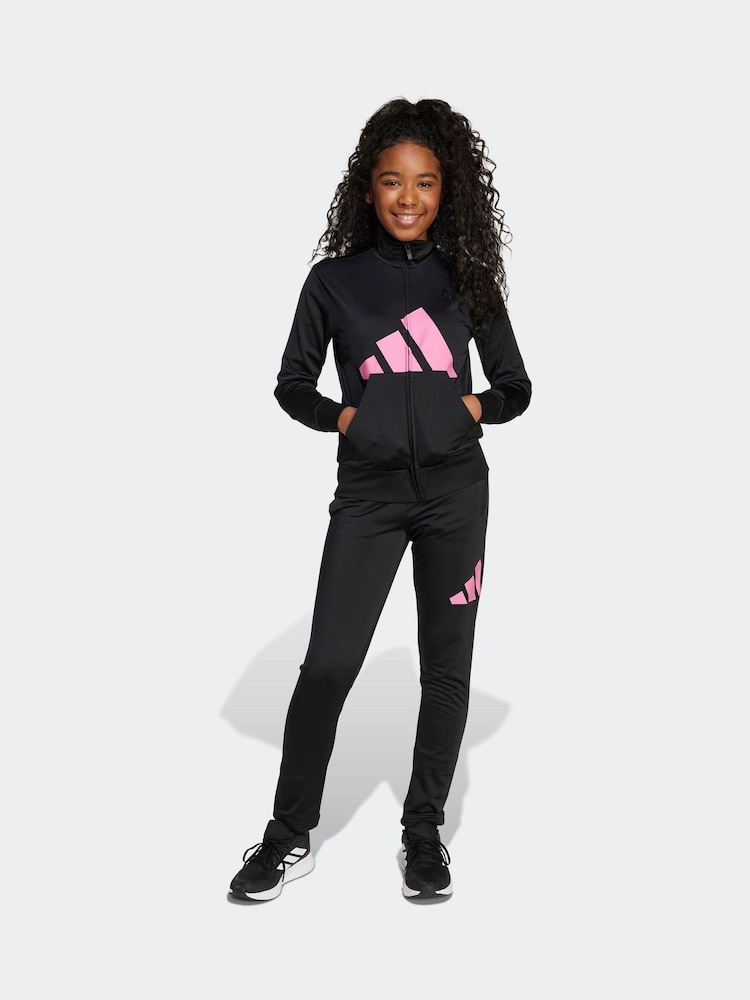 adidas Black Essentials Climacool Tracksuit Kids - Image 1 of 5