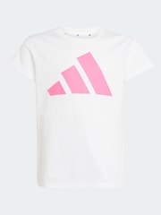 adidas White Essentials T-Shirt Kids - Image 1 of 1