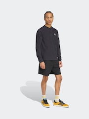 adidas Originals Black Trefoil Essentials Long-sleeve Top - Image 3 of 7
