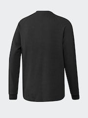 adidas Originals Black Trefoil Essentials Long-sleeve Top - Image 7 of 7