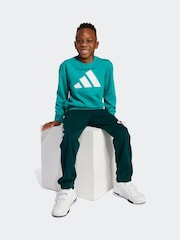 adidas Green Essentials Joggers Set Infant Kids - Image 3 of 5
