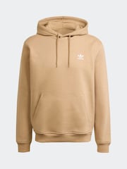 adidas Originals Brown Trefoil Essentials Hoodie - Image 6 of 6