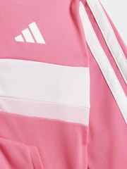 adidas Pink Essentials Tiberio 3-Stripes Tracksuit Infant Kids - Image 6 of 7