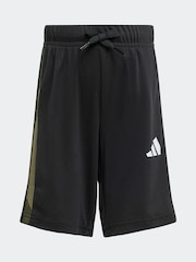 adidas Green Light Train Essentials Camo Logo Infant Kids T-Shirt and Shorts Set - Image 8 of 8