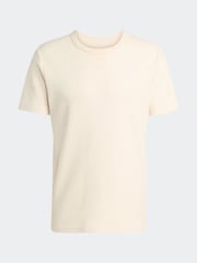 adidas Originals White Trefoil Essentials Waffle T-Shirt - Image 1 of 1