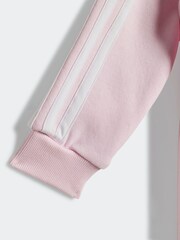 adidas Pink Essentials Tiberio Hoodie and Leggings Set Infant Kids - Image 5 of 7
