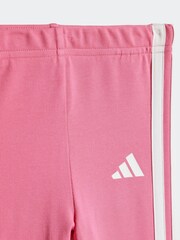 adidas Pink Essentials Tiberio Hoodie and Leggings Set Infant Kids - Image 7 of 7