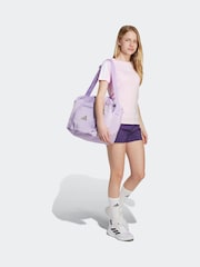 adidas Pink Training Essentials 3-Stripes T-Shirt Kids - Image 3 of 6