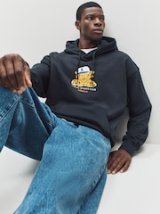 adidas Originals Black Wabash Loose Hoodie - Image 3 of 6