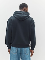 adidas Originals Black Wabash Loose Hoodie - Image 4 of 6