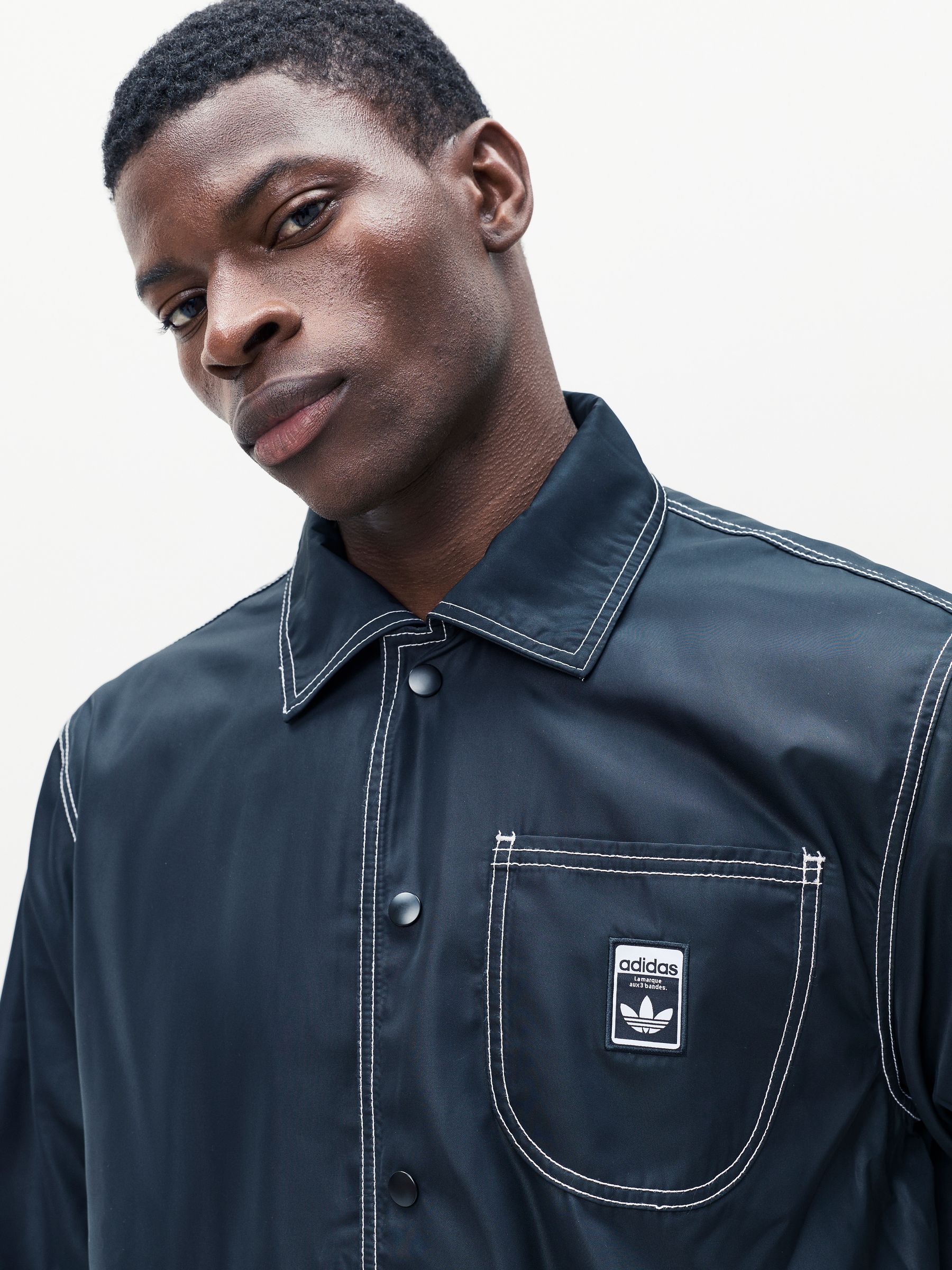 Buy adidas Originals Black Regular Wabash Coach Jacket from Next USA