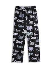Vanilla Underground Grey Womens Casper The Friendly Ghost 100% Cotton Pyjamas - Image 4 of 6