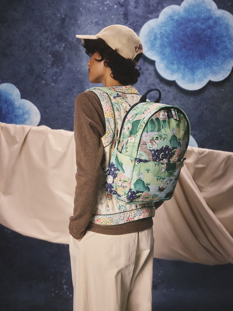 Cath Kidston Green Valley Moomins Compact Backpack - Image 5 of 5