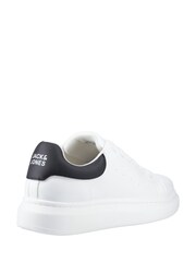 JACK & JONES White Bolton Trainers - Image 3 of 4
