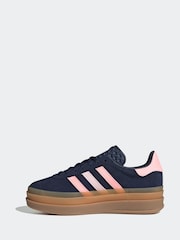 adidas Originals Blue Gazelle Bold J Trainers - Image 2 of 9