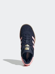 adidas Originals Blue Gazelle Bold J Trainers - Image 6 of 9