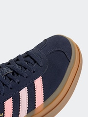 adidas Originals Blue Gazelle Bold J Trainers - Image 8 of 9