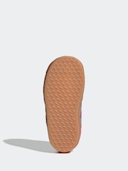 Adidas Originals Pink Light Gazelle Infant Kids Trainers - Image 7 of 9