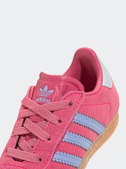 Adidas Originals Pink Light Gazelle Infant Kids Trainers - Image 9 of 9