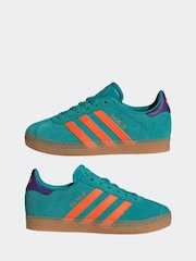adidas Originals Green Gazelle C Trainers - Image 5 of 9
