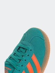 adidas Originals Green Gazelle C Trainers - Image 8 of 9