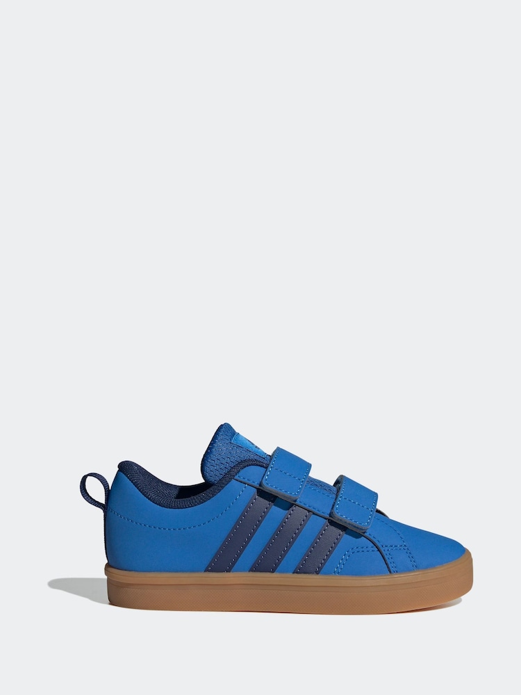adidas Blue VS Pace 2.0 Hook and Loop Kids Trainers - Image 1 of 13