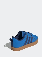 adidas Blue VS Pace 2.0 Hook and Loop Kids Trainers - Image 4 of 13