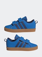 adidas Blue VS Pace 2.0 Hook and Loop Kids Trainers - Image 5 of 13
