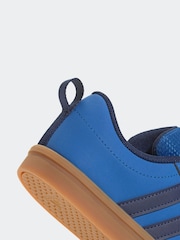 adidas Blue VS Pace 2.0 Hook and Loop Kids Trainers - Image 9 of 13