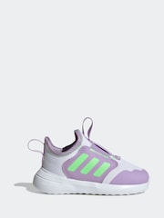 adidas White Tensaur Comfort Trainers - Image 1 of 10
