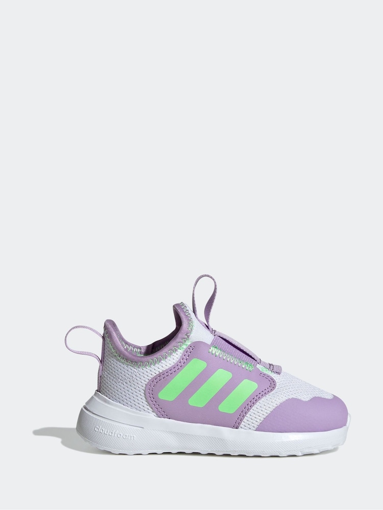 adidas White Tensaur Comfort Trainers - Image 1 of 10