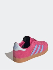 adidas Originals Pink Gazelle C Trainers - Image 4 of 9
